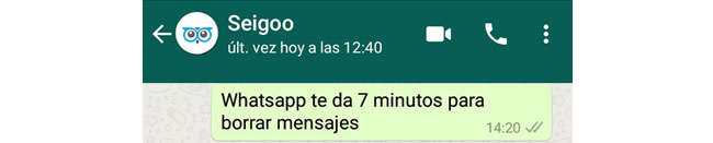 eliminar mensajes en whatsapp